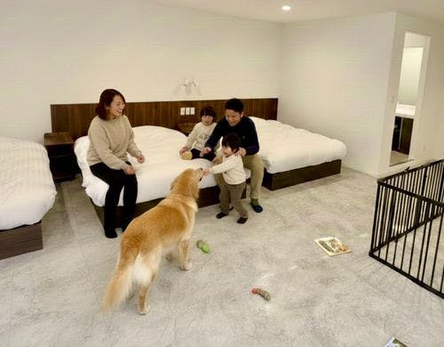 （E）ペットと泊まれる！ケージ付き