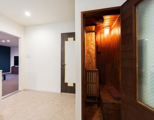 （B）ツインルーム+簡易ベット＜サウナ＞