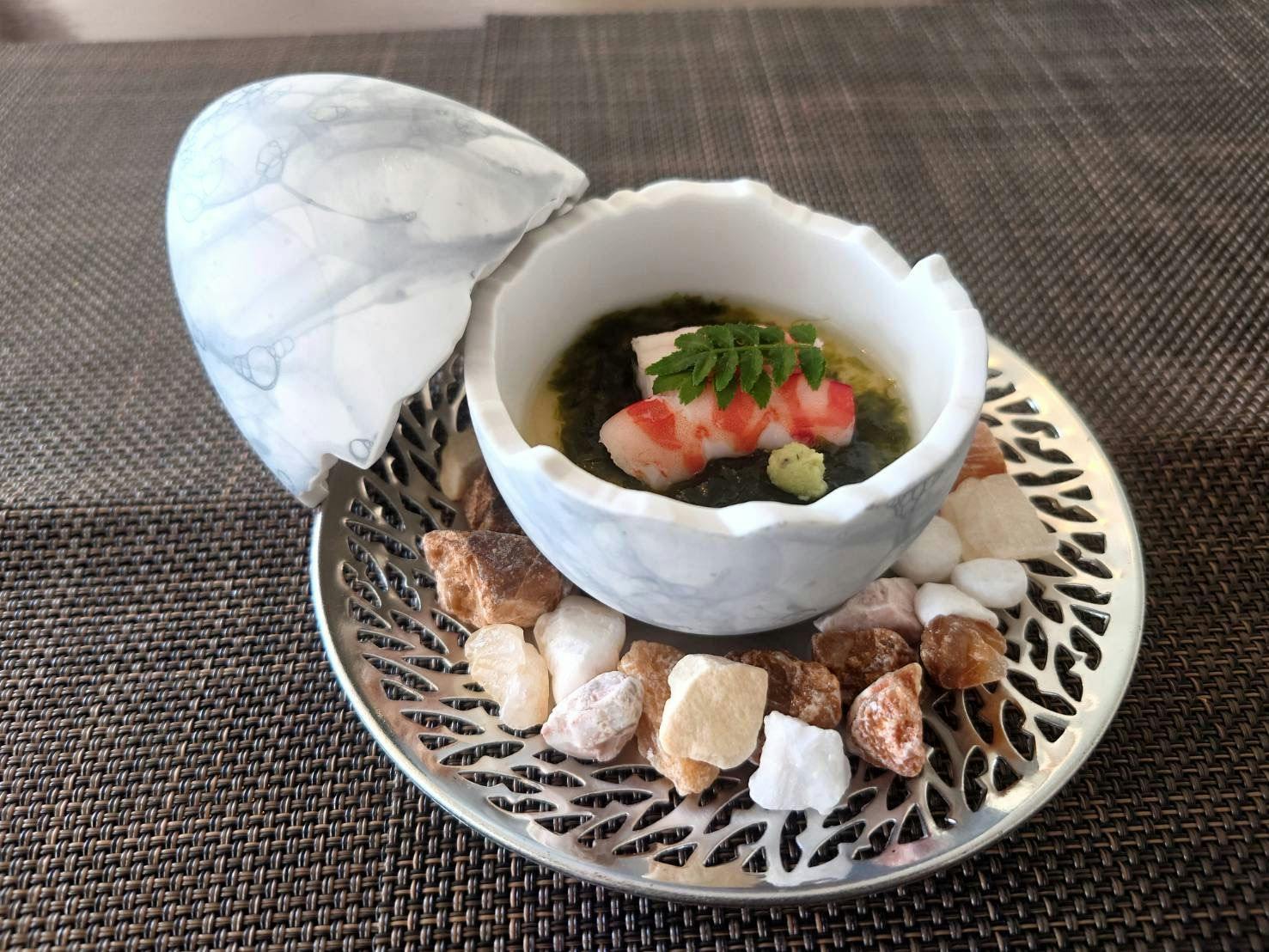 ภาพตัวอย่างอาหารเย็น　เปลี่ยนเมนูซุปในถ้วย