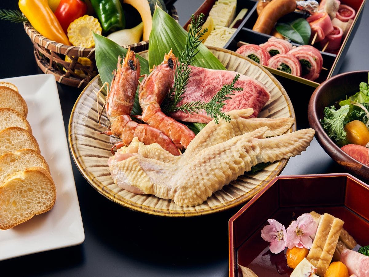 ตัวอย่างเมนูบาร์บีคิว