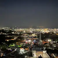 วิวจากห้องพัก (ตอนกลางคืน)