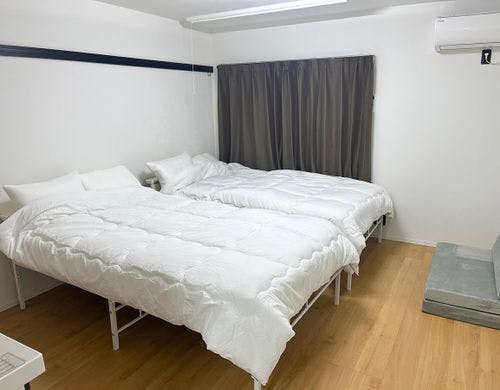 マットレス利用で最大3名様まで宿泊可