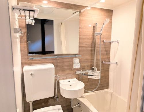 和モダン客室「Nishiki」バスルーム