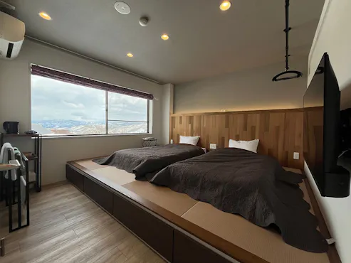 ห้องพัก_【วิวสวย】ห้องสไตล์ญี่ปุ่น-ตะวันตก 10 เสื่อทาทามิ (225)