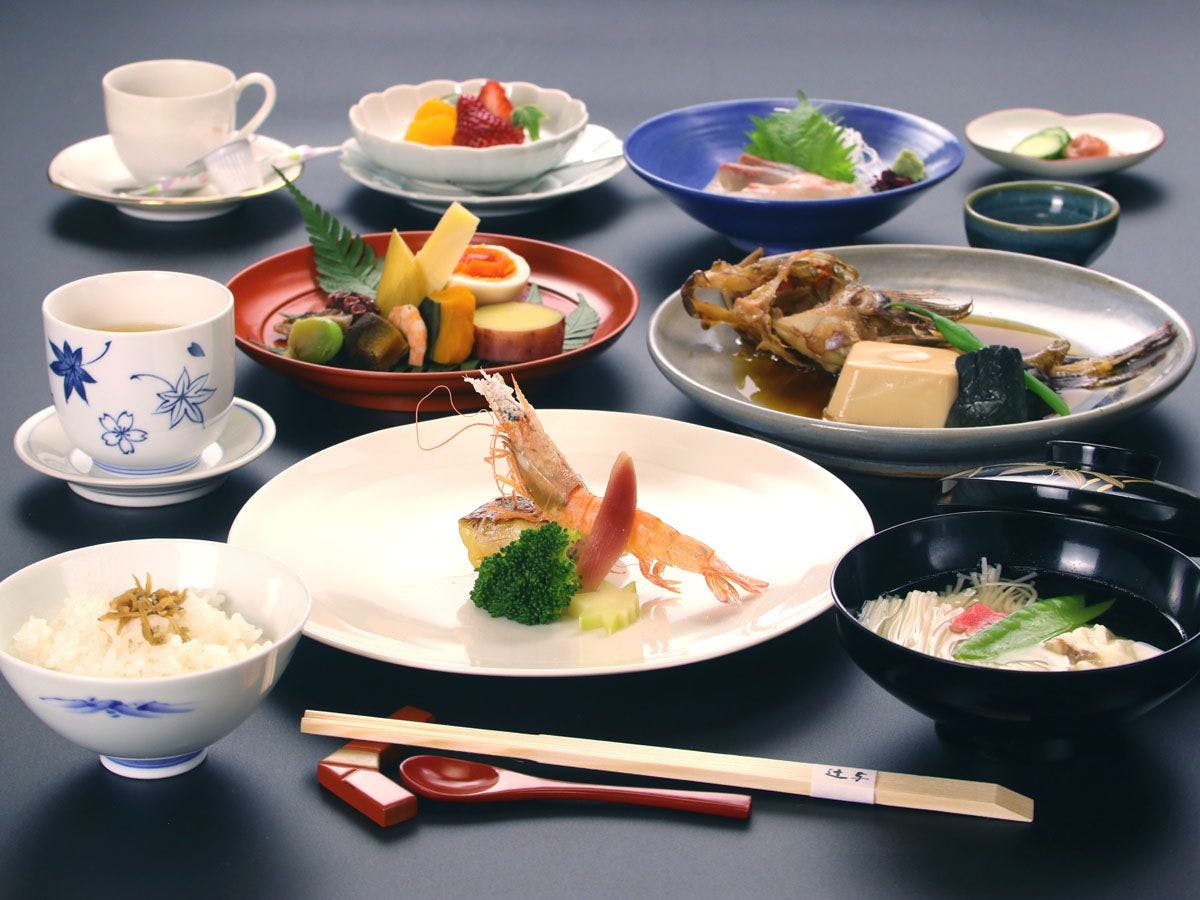 【Kaiseki Ume】Menu kursus dengan jumlah hidangan yang lebih sedikit