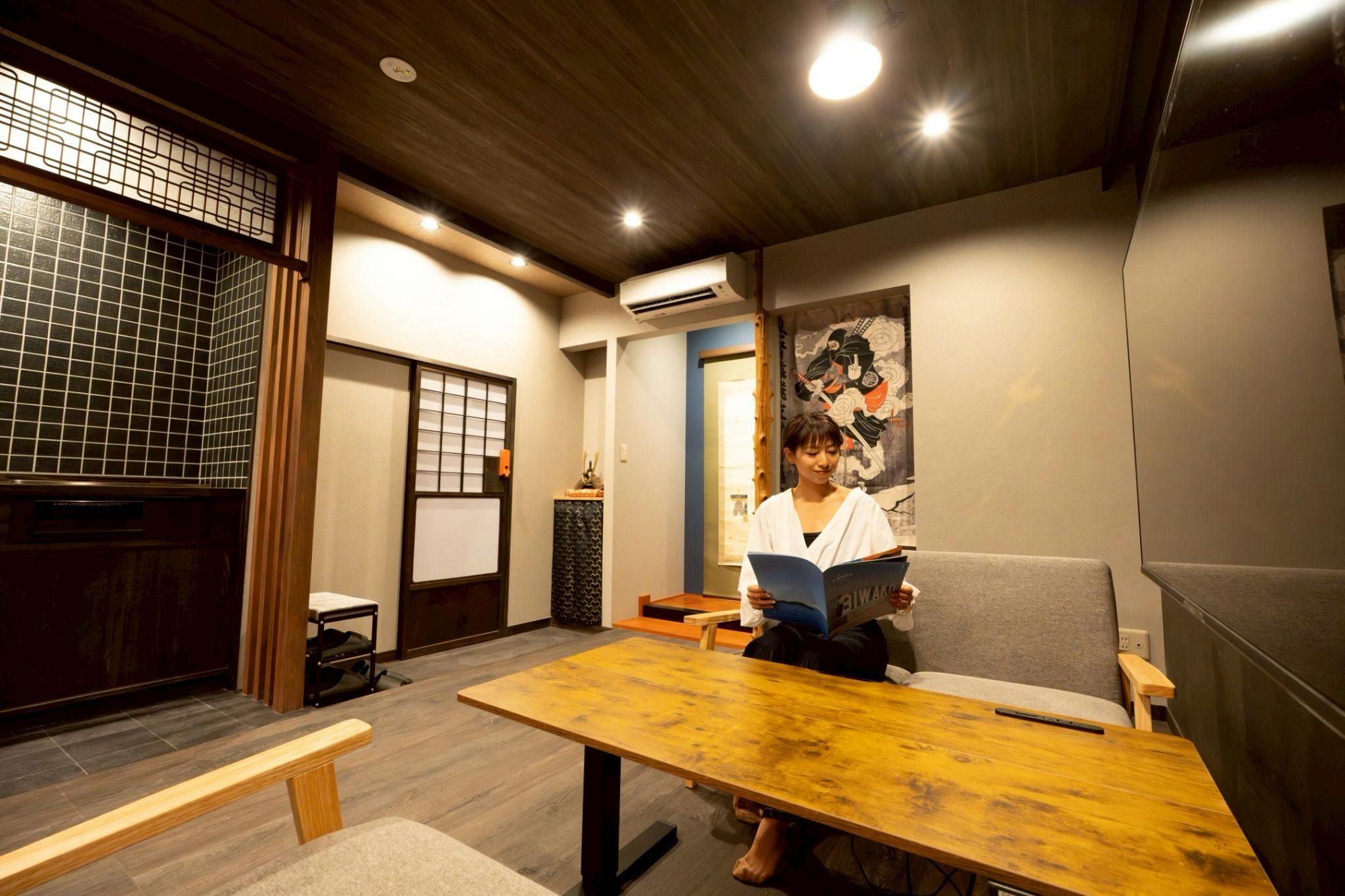 ห้องนินจา　ห้องนั่งเล่น