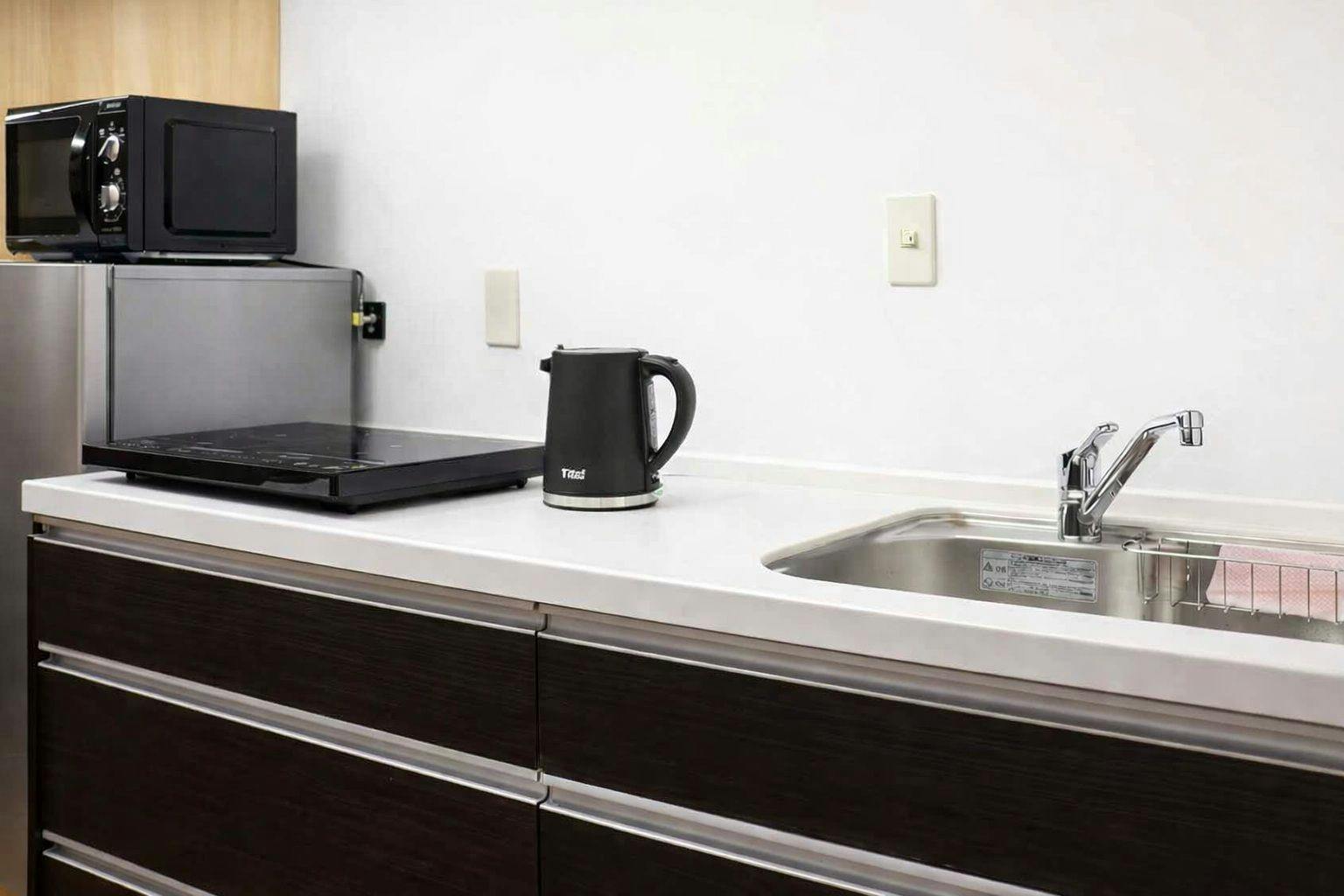 มีเครื่องซักผ้า ตู้เย็น ห้องครัว และไมโครเวฟครบครัน