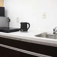 มีเครื่องซักผ้า ตู้เย็น ห้องครัว และไมโครเวฟครบครัน