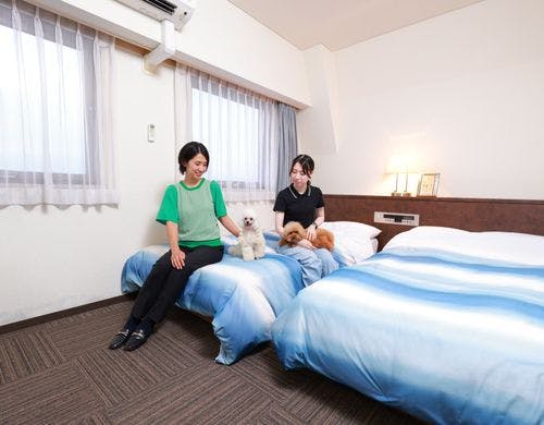 ペットと泊まれるお部屋