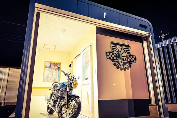 At night, your private adults-only hideaway to spend time with your beloved car