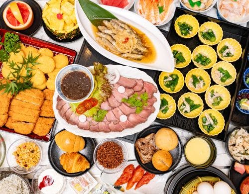 【朝食ビュッフェ】