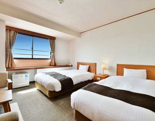 ランクアップツインのお部屋の一例です。