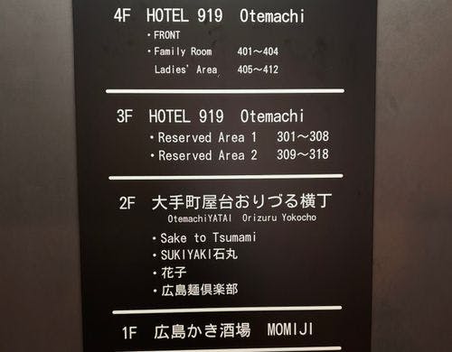 ビル案内看板