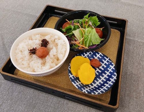 朝食 茶漬けセット