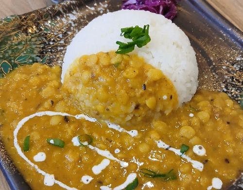 朝食 ビーガンカレー