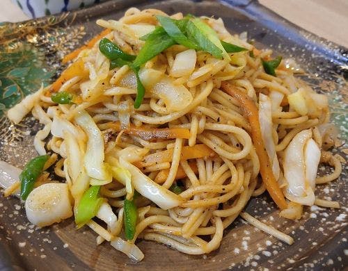 朝食 ビーガン焼きそば