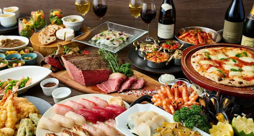 「カフェレストラン ル・タン」 ディナーバイキング付き宿泊プラン