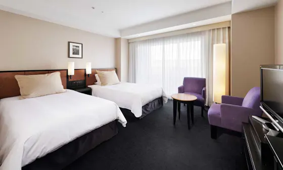 スタンダードツイン 駅ビル内景観