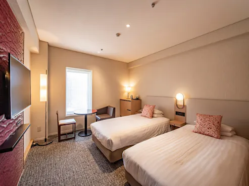 【ซูพีเรียร์】เตียงคู่ ชั้น 4 (ตัวอย่าง)