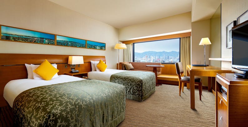 本館オーバルクラブツイン 25f 28f 禁煙 エグゼクティブフロア Oval Club Web限定スペシャル割引プランプラン 神戸 ポートピアホテル 一休 Com