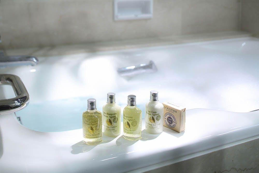 シトラスヴァーベナのバスアメニティ