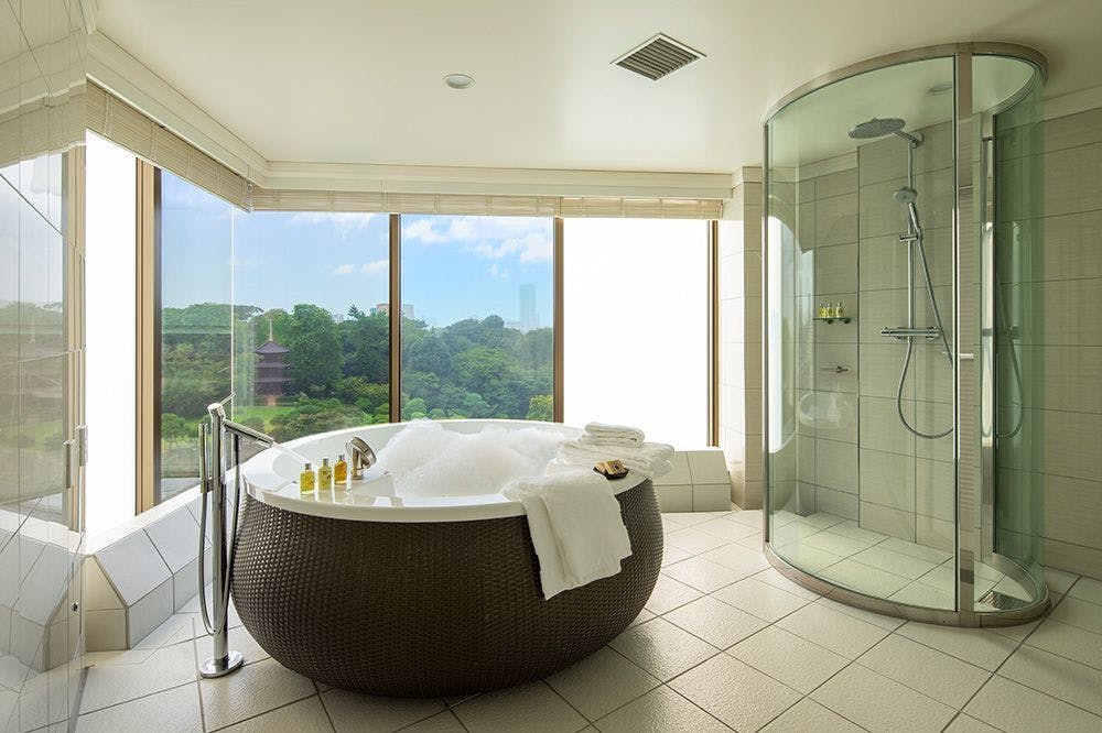 バスタイムが楽しみなビューバススイート