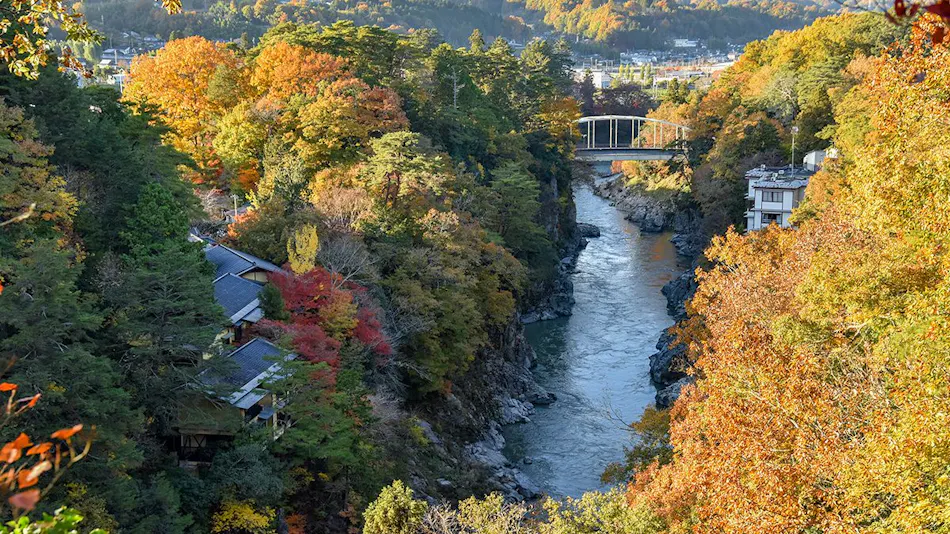 Tenryukyo Onsen Hidden Inn in the Valley Kyosen