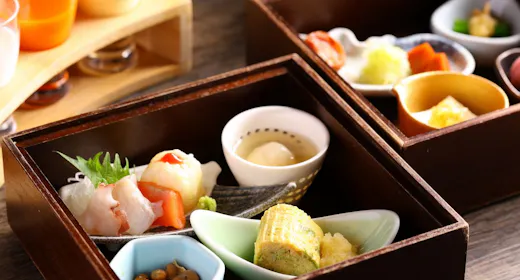 【1泊朝食付】ひと手間加えた朝のごちそう料理 選べる朝の焼き魚を、熱々の釜炊きごはんで(夕食なし)