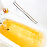 客室天然温泉(加温・放流)