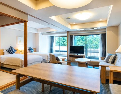 別荘のようにくつろげる、ひろびろ72平米