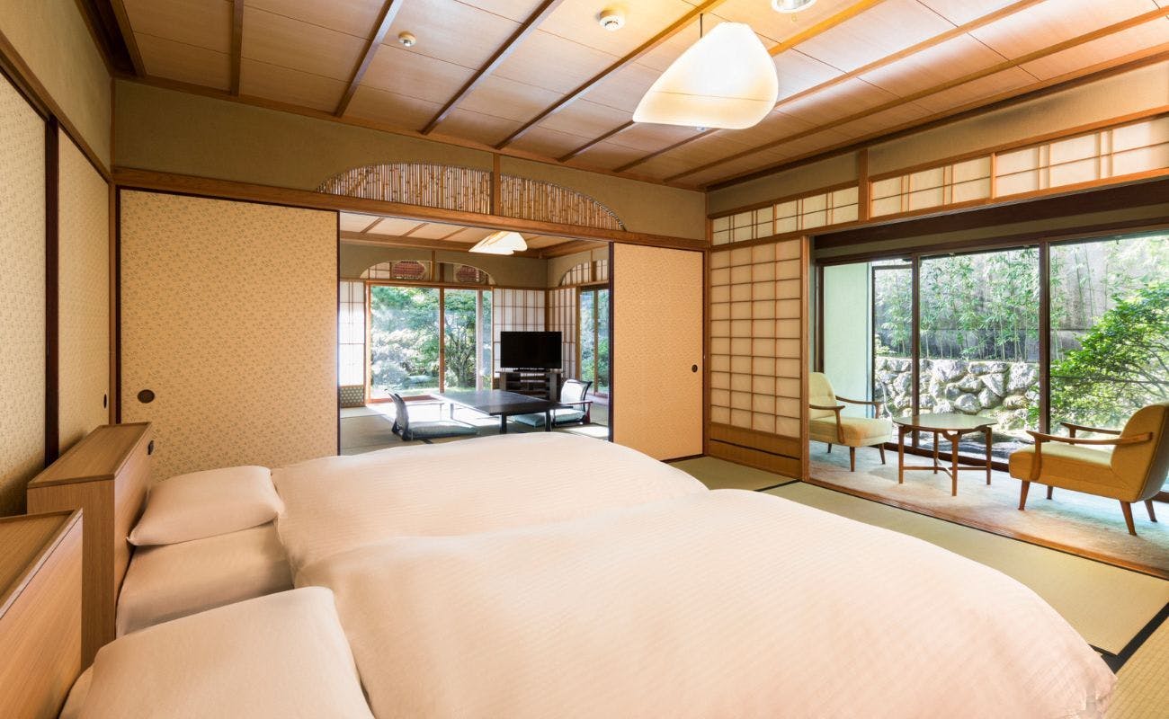 新館和洋式豪華溫泉內湯附