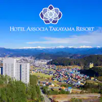 Hotel Resort yang terletak di dataran tinggi dengan pemandangan Alps Utara