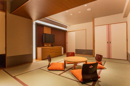 Kamar Deluxe Gaya Jepang Menghadap Kota