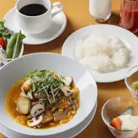 【อาหารเช้า】ชุดแกงกะหรี่สไตล์พิเศษของโรงแรม