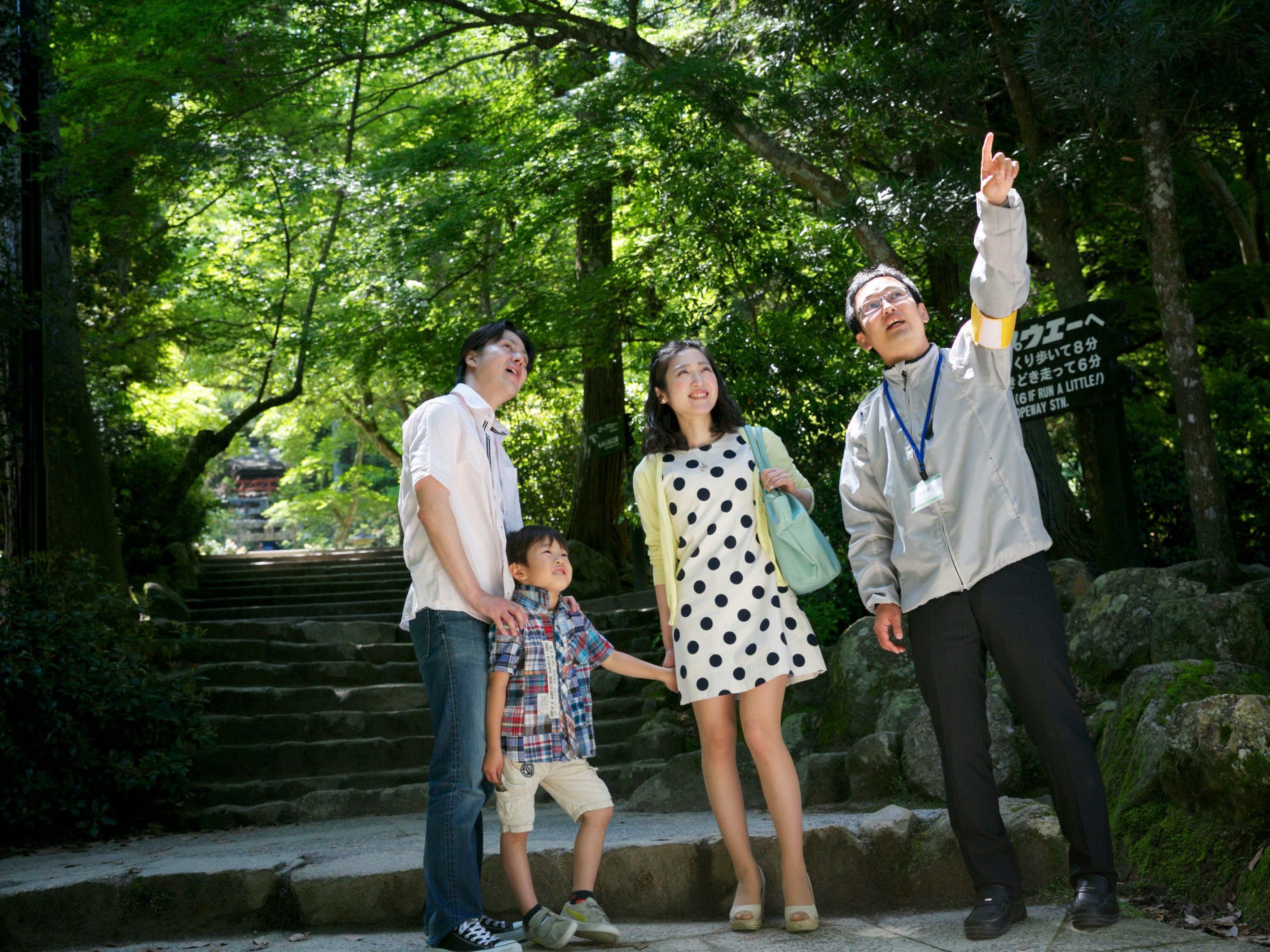 開催日には早起きして宮島の大自然を体験