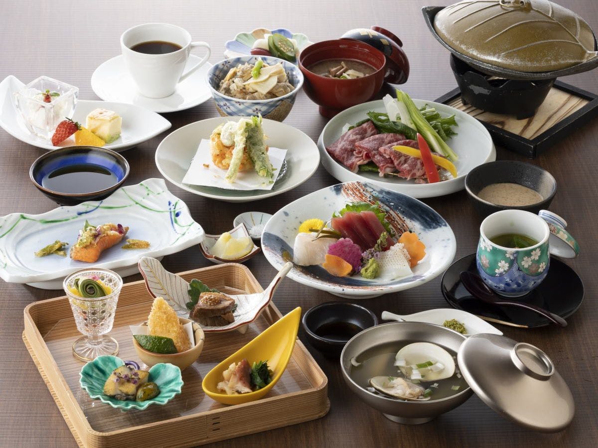 อาหารญี่ปุ่นแบบไคเซกิประจำฤดูใบไม้ผลิ※ภาพประกอบ