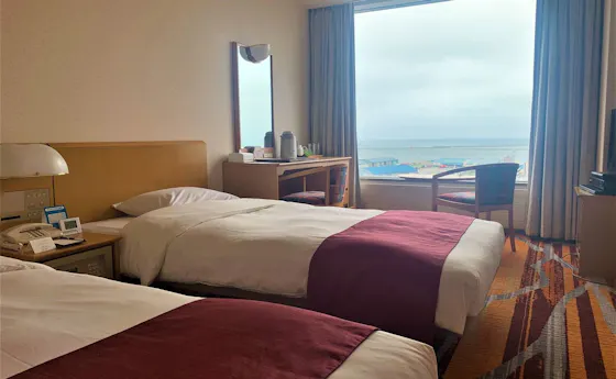 ห้องพักเตียงคู่ชั้นสูง