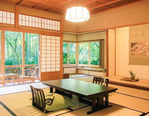 登録文化財　吉野の棟　特別室「龍田」