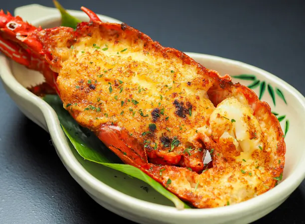 ◆【特選】焼物/洋伊勢海老黄金焼