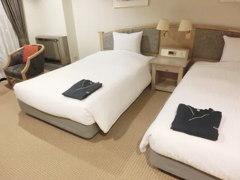 ห้องพักแบบเตียงคู่มาตรฐาน