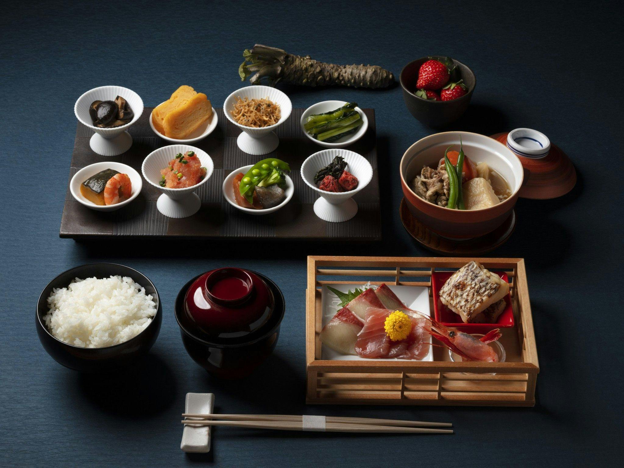 和食 盛り付け例
