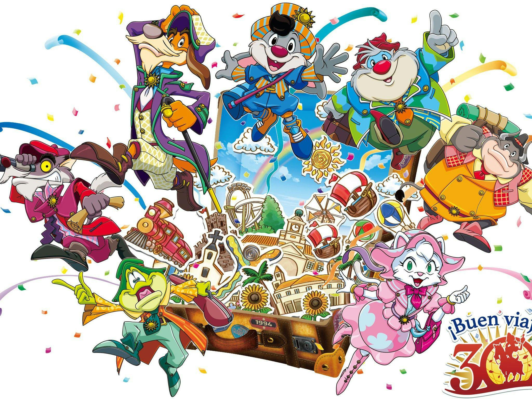 志摩スペイン村キャラクター 30周年