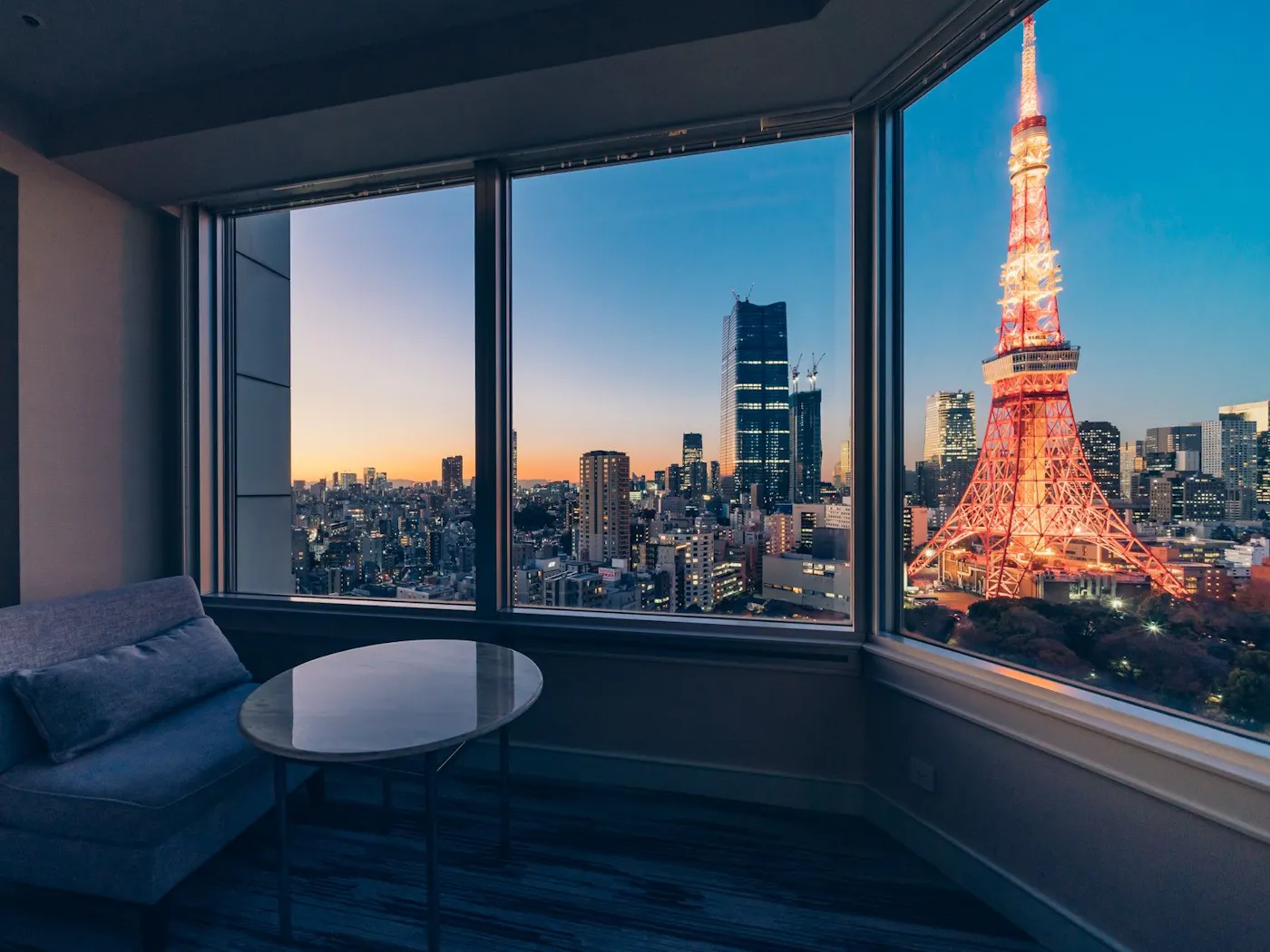 ザ・プリンス パークタワー東京:東京タワーを望むコーナールーム