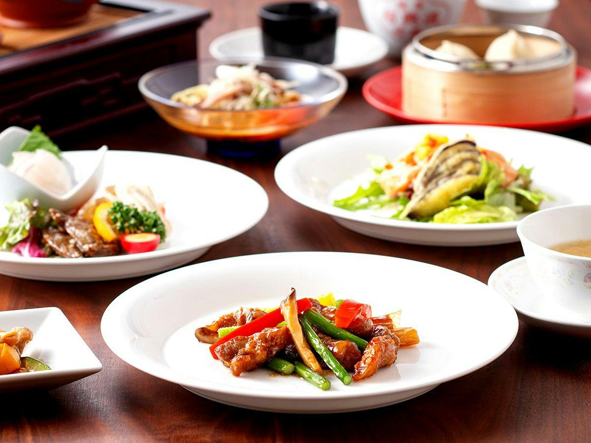 【夕食18時から】「龍王」で旬な食材をコース料理で楽しめる中国料理ディナープラン（朝夕食付）
