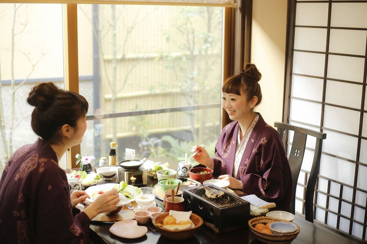 夢乃井庵　夕やけこやけ