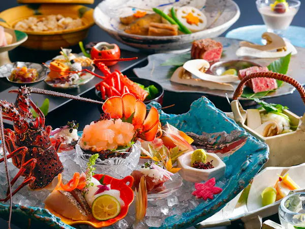 【旬彩美膳】~大人の贅沢~ 伊勢海老&姫路和牛 上質会席プラン<1泊2食>