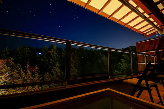 【两房】附桧木露天浴池客房(禁烟)