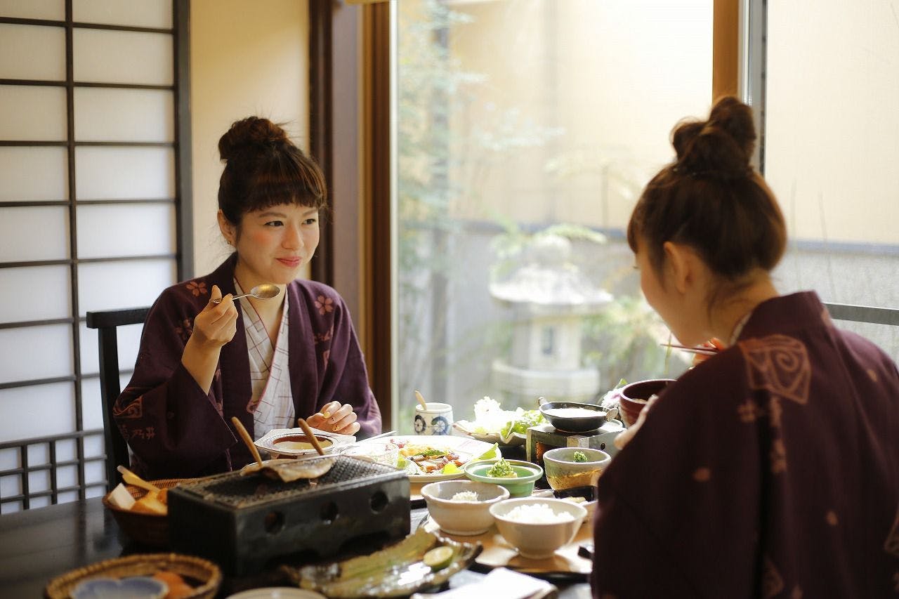 夢乃井庵　夕やけこやけ