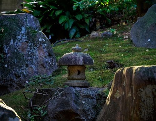 【客室／曙】曙専用のプライベート庭園