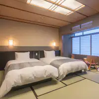 Paviliun Barat 【Hiten】 Kamar Gaya Jepang dengan Tempat Tidur (Contoh Kamar)
